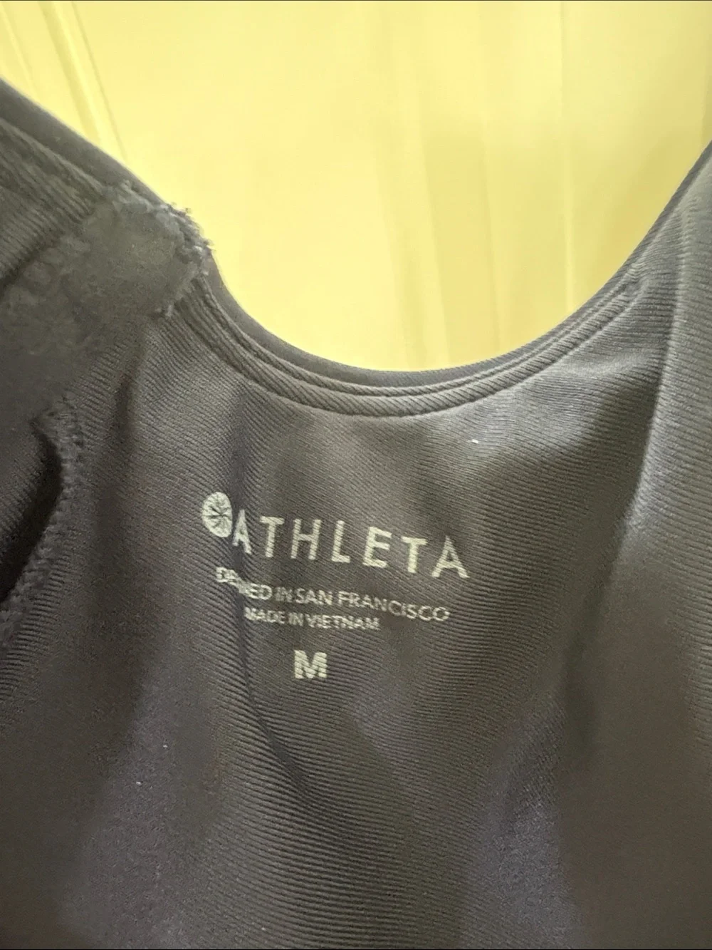 Athleta Women's Navy Blue Bralette‎ Swim bikini top